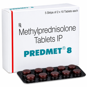 Methylprednisolone 8mg (Predmet) Tablets