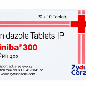 Tinidazole 300mg (Tiniba) Tablets