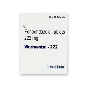 Fenbendazole 222mg (Wormentel) Tablets