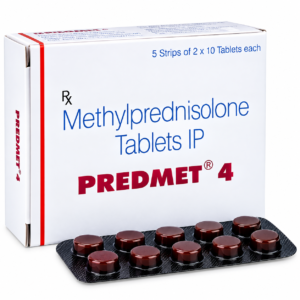 Methylprednisolone 4mg (Predmet) Tablets