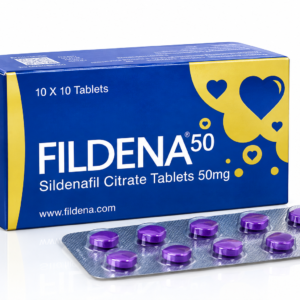Fildena 50mg (Sildenafil) Tablets
