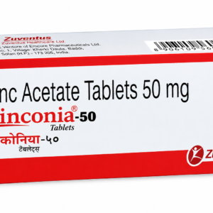 Zinc Acetate 50mg (Zinconia) Tablets